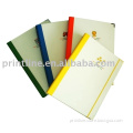 Elastic strap notebook with ring binder